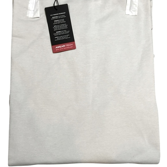 Men’s Kenneth Cole Awearness Slim Fit Short Sleeve V-Neck T-Shirt Bone XXL - Picture 2 of 7